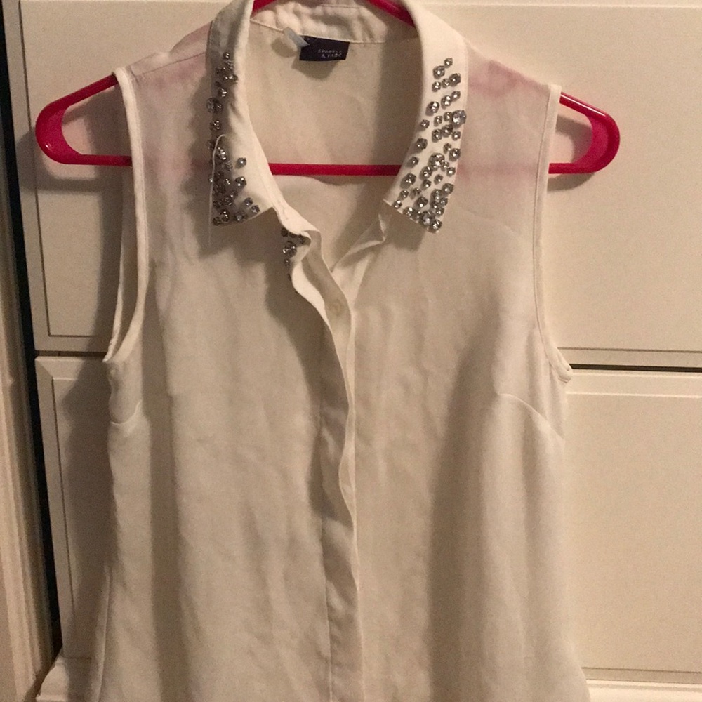 sheer blouse